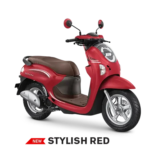 scoopy-stylish-red